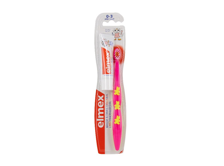 Elmex Brosse à dents souple enfants - 0-3 ans