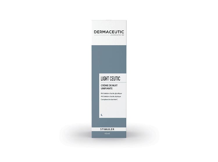 Dermaceutic Light Ceutic  Crème de nuit unifiante  - 40ml