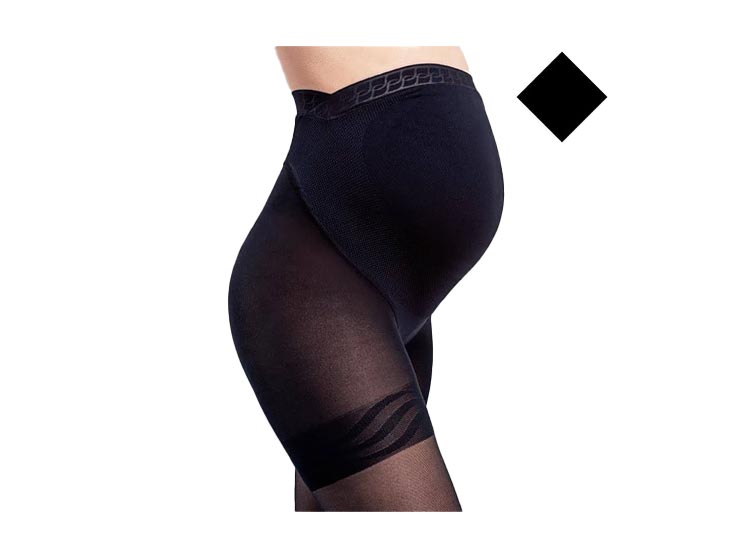 Smartleg BB Transparent Collant de compression pieds fermés Classe 2 Irrésistible - Taille 1+ court