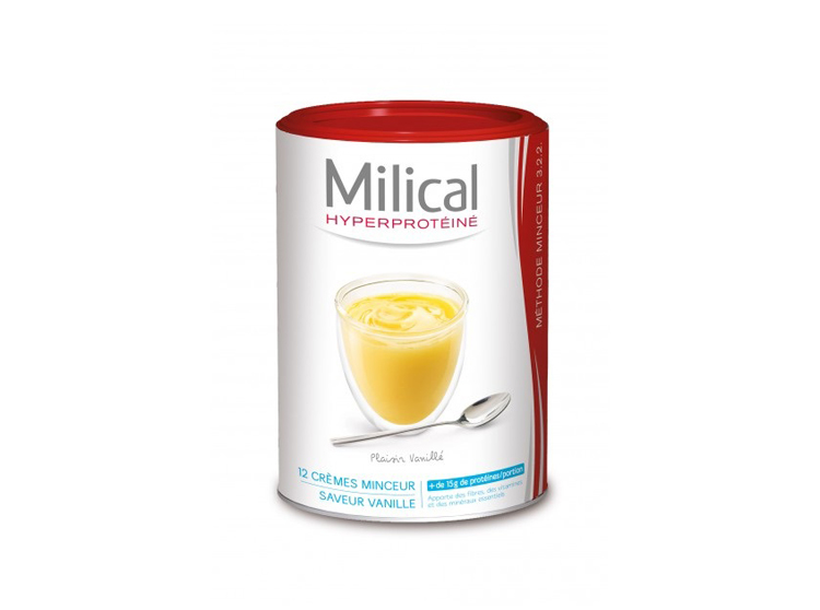 Milical Crème Protéinée Vanille - 12 crèmes