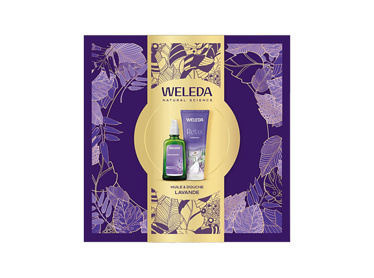 Coffret - Relaxant Lavande - Huile Relaxante et Crème de Douche - 100+200ml