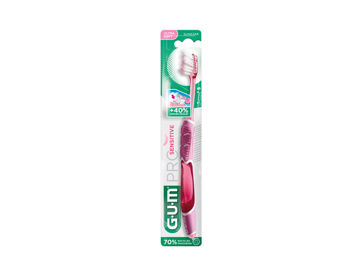 GUM Pro Sensitive 510 Brosse à dents - Ulstra souple