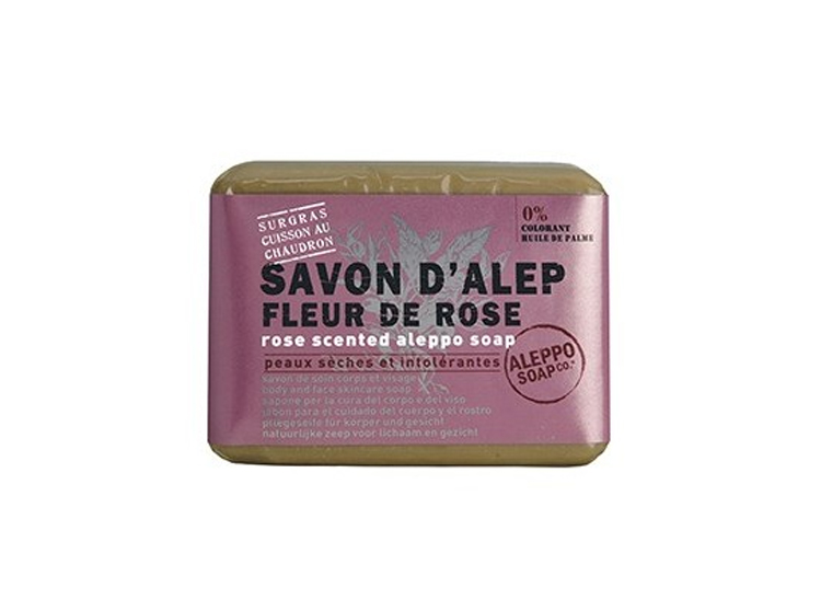 Aleppo soap co Savon d'Alep Fleur de rose - 100g