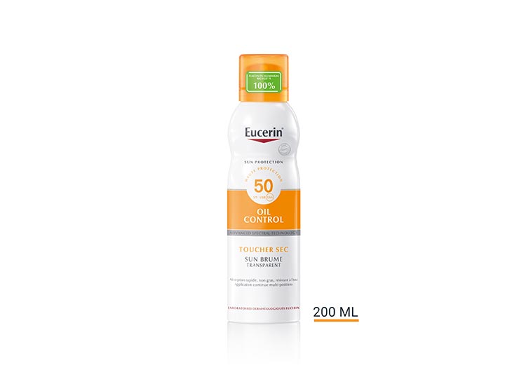 Eucerin Sun Protection Sensitive Protect Brume transparente SPF50 - 200 ml