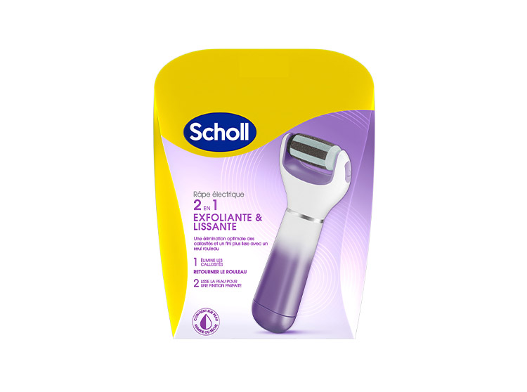 Râpe électrique 2en1 Exfoliante et Lissante