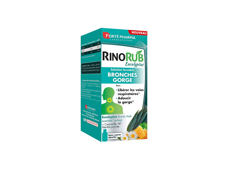 Forté Pharma Rinorub Bronches et Gorge - 120ml