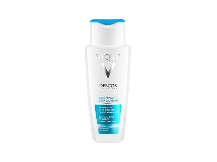 Vichy Dercos technique Ultra apaisant - Shampooing sans sulfate cheveux normaux à gras - 200ml