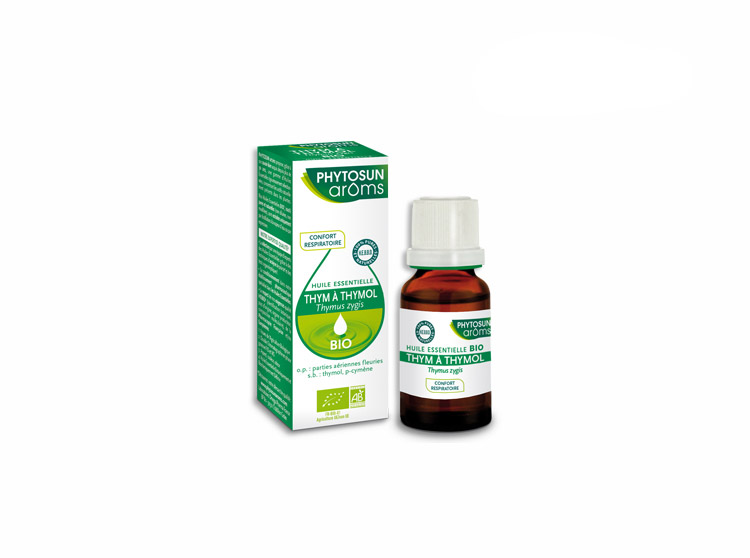 Phytosun Aroms Huile essentielle de Thym à thymol BIO - 10ml