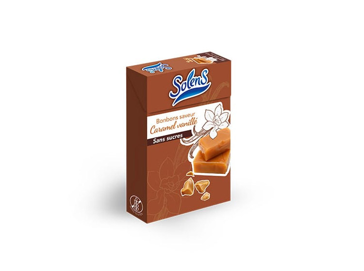 Solens Bonbons Caramel vanillé sans sucre - 50g