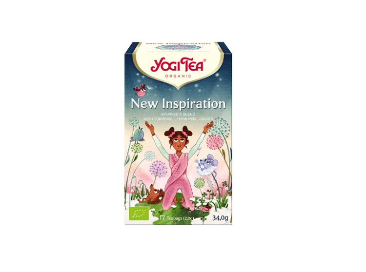 New Inspiration Infusion Bien-Être au Curcuma - 17 sachets