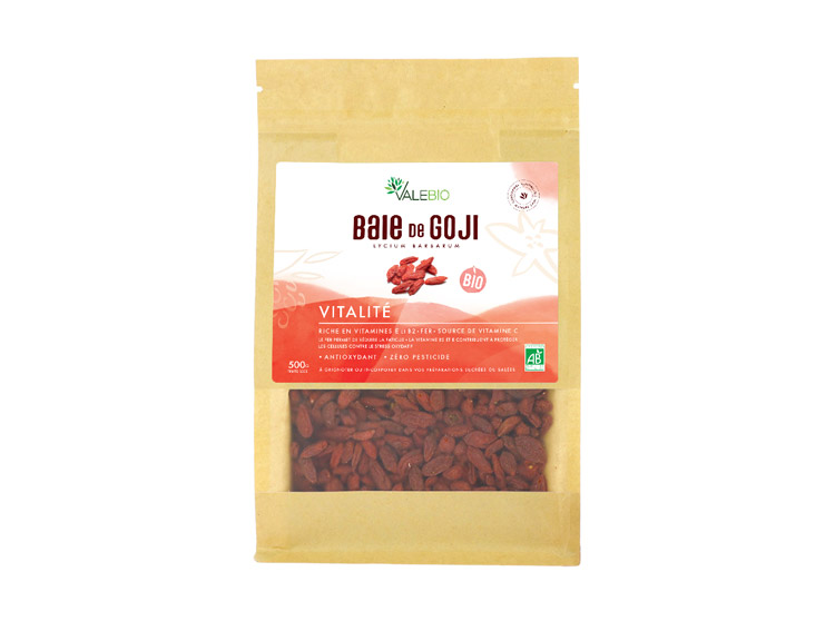 Valebio Baie de Goji BIO - 500g