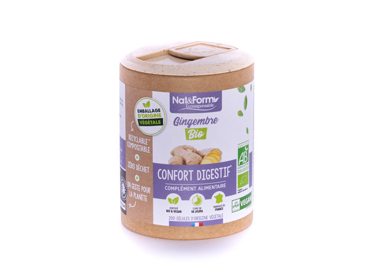 Ecoresponsable Gingembre BIO - 200 gélules