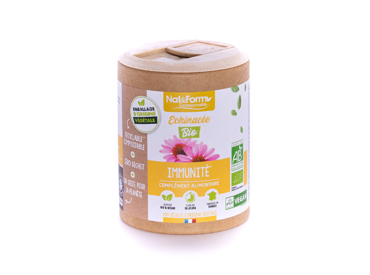 Ecoresponsable Échinacée BIO - 200 gélules