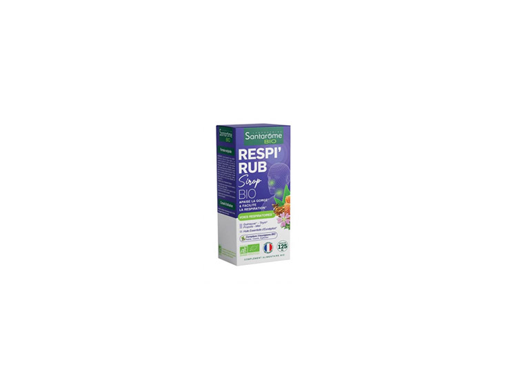Santarome Bio Respi'Rub Sirop BIO - 125 ml