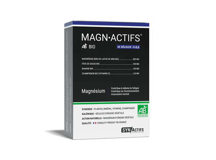 Synactifs MagnActifs BIO - 45 gélules
