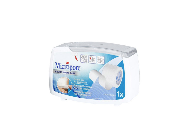 3M Santé Micropore Professional Care Sparadrap Microporeux - 2,5cm x 9,14m