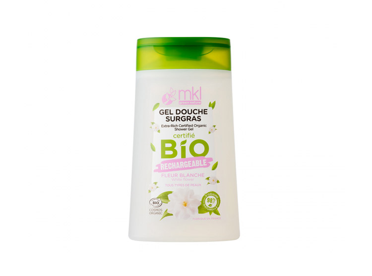MKL Gel Douche Surgras Fleur Blanche BIO - 200 ml