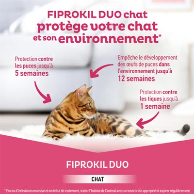Fiprokil Duo Protection longue durée