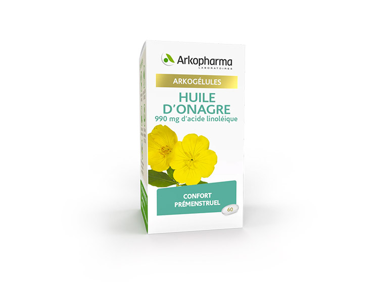 Arkopharma Arkogélules Huile d'onagre - 60 capsules