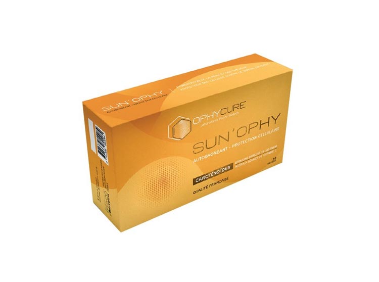 Ophycure SUN'Ophy Autobronzant et protection cellulaire - 30 gélules