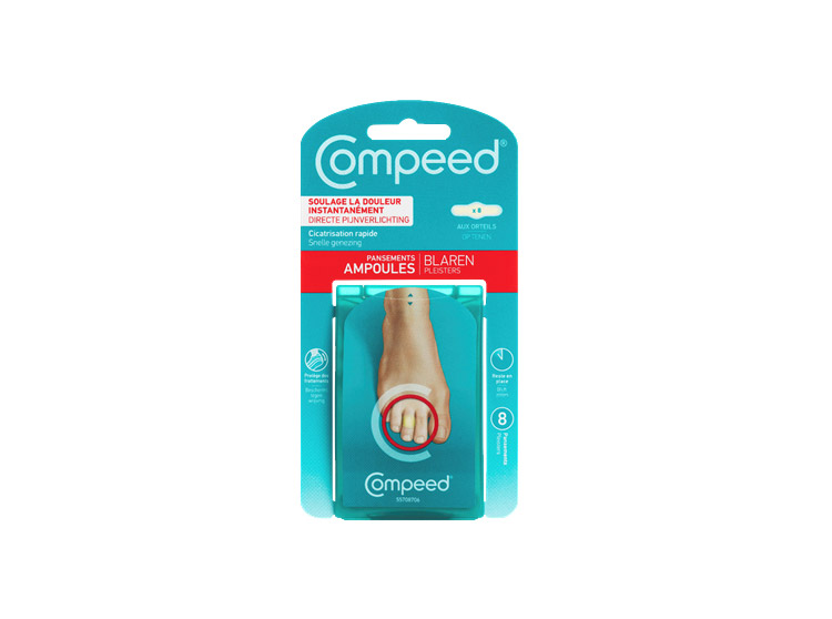 Pansements Ampoules Orteils - x8