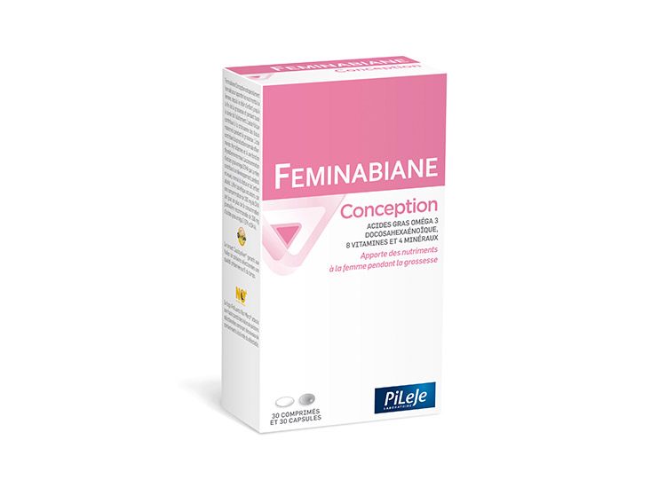 Pileje Feminabiane Conception - 30 comprimés et 30 capsules