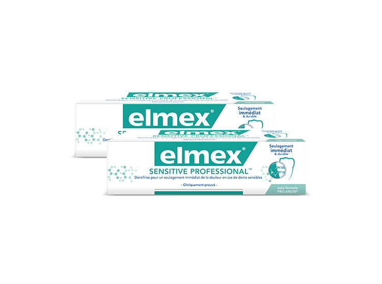 Elmex Dentifrice Sensitive professional - 2x75ml