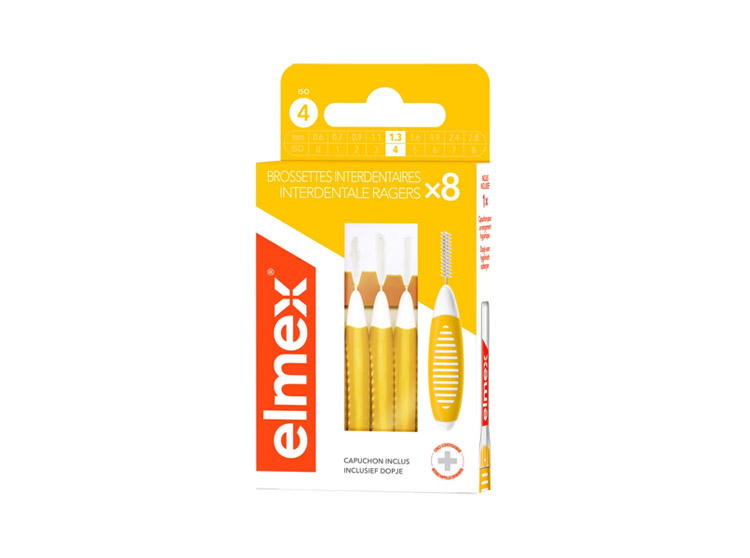 Brossettes Interdentaires 1,3mm - 8 brosettes