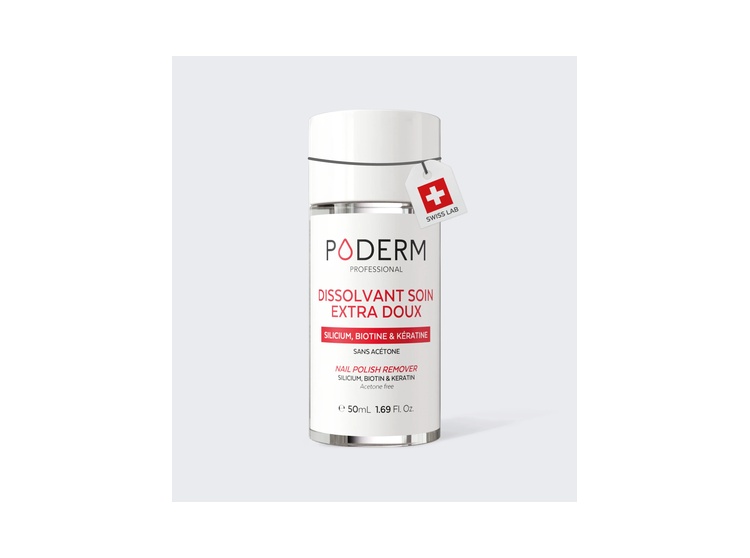 Poderm Dissolvant Soin extra doux sans acétone - 50ml