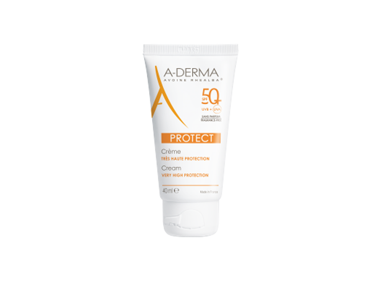 A-Derma Protect crème Sans parfum SPF50+ - 40ml