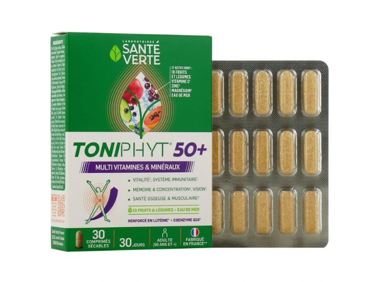 ToniPhyt Multivitamines & Minéraux - 30 comprimés