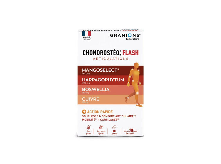 Granions Chondrostéo+ Flash - 40 gélules