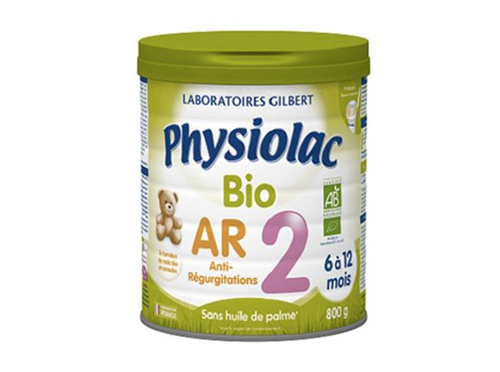 Physiolac lait anti-régurgitations bio 2ème âge - 800g