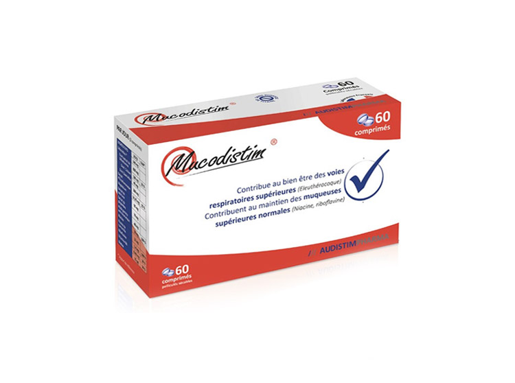 Audistim Mucodistim - 60 comprimés