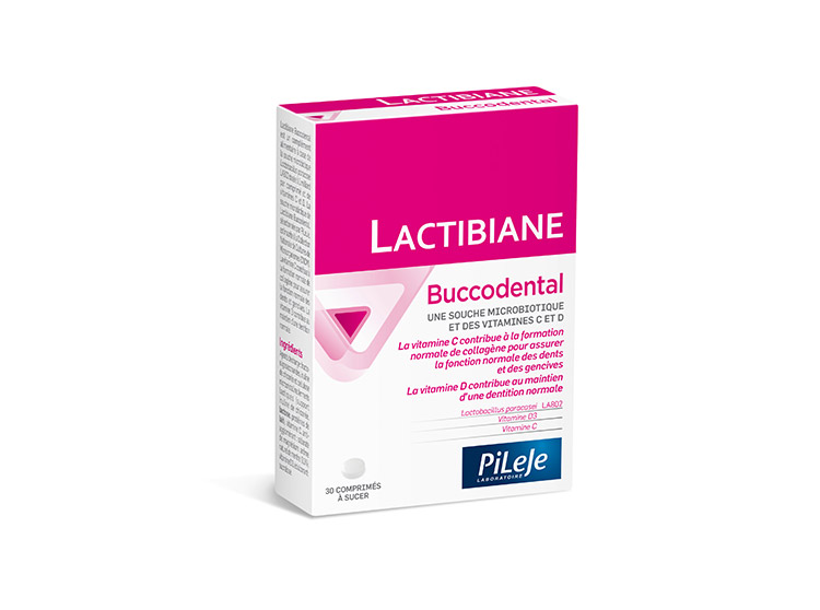 Pileje Lactibiane Buccodental - 30 comprimés