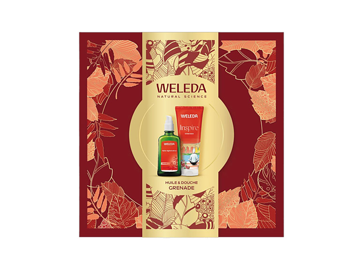 Coffret  - Régénérant Grenade - Huile Régénératrice + Crème de Douche - 100+200ml