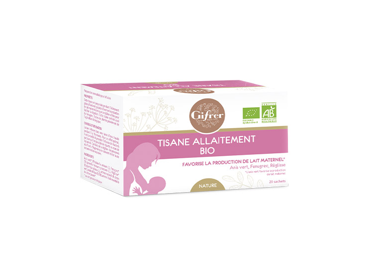 Gifrer Tisane allaitement BIO - 20 sachets