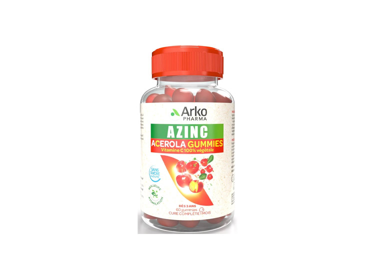 ArkoPharma Azinc Acérola Gummies - 60 gummies