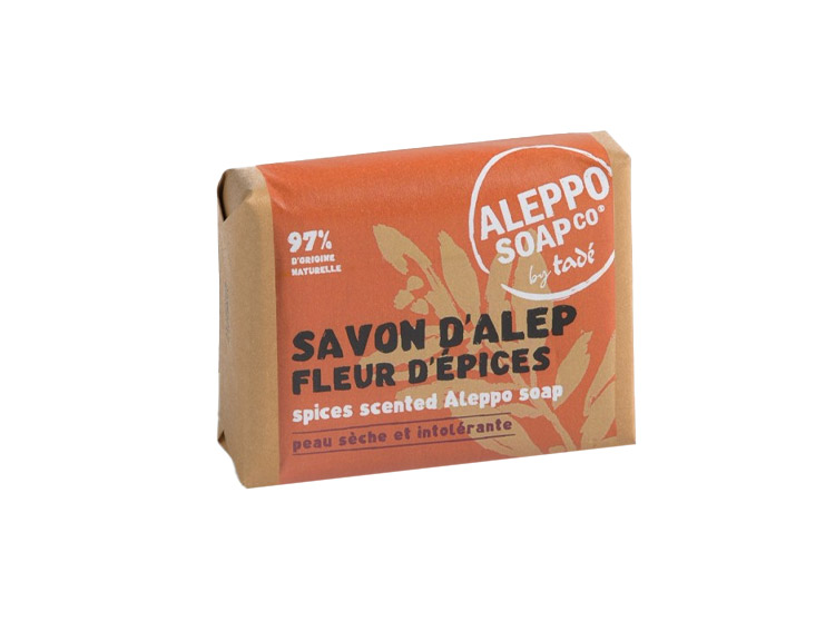 Savon d'Alep Fleur d'Epices - 100g