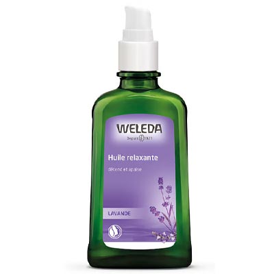 Huile relaxante lavande weleda
