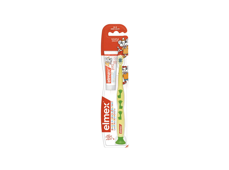 Brosse à Dents Enfant Souple - 0-3 ans