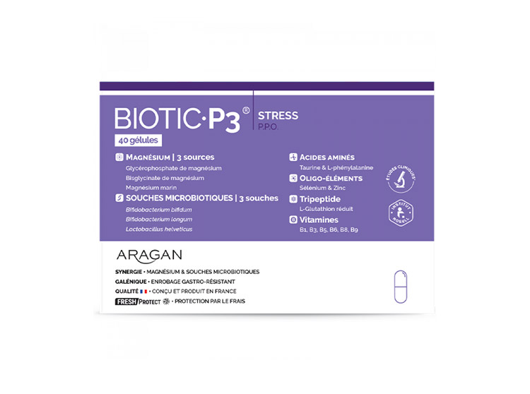 Biotic P3 Stress P.P.O. - 40 gélules