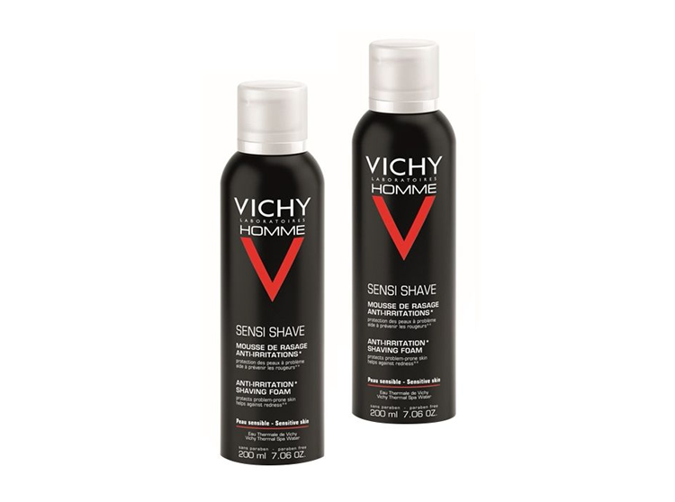 Vichy Mousse de rasage anti-irritations - 2x200ml