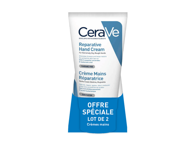Crème mains réparatrice - 2x50ml