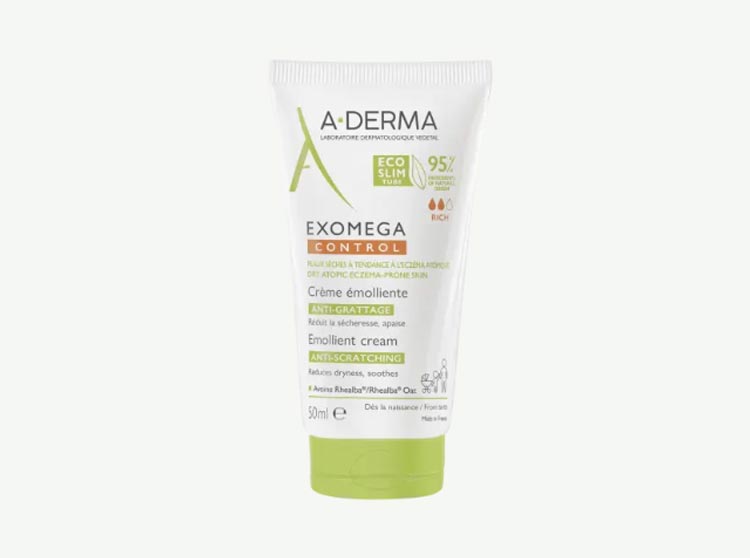 A-derma Exomega Control Crème émolliente anti-grattage - 50ml
