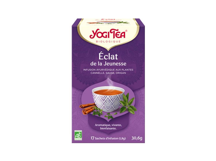 Yogi Tea Éclat de la jeunesse BIO - 17 sachets