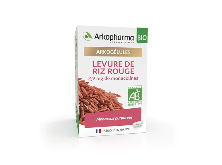 Arkopharma Arkogélules Levures de riz rouge BIO - 60 gélules