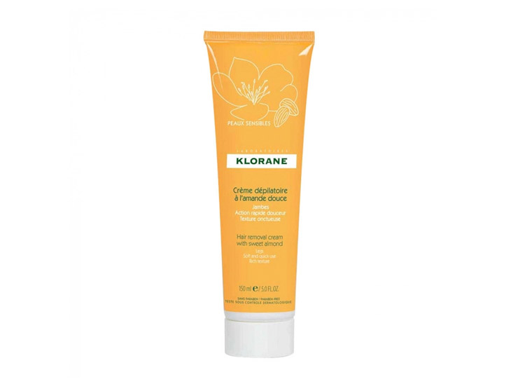 Klorane Crème dépilatoire à l'amande douce - 150ml