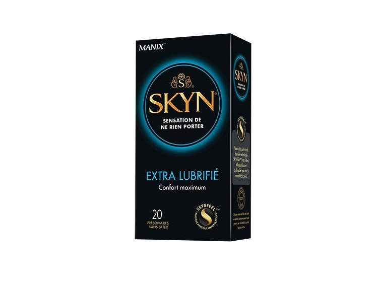 Manix Skyn Elite Extra lubrifié - 20 préservatifs sans latex