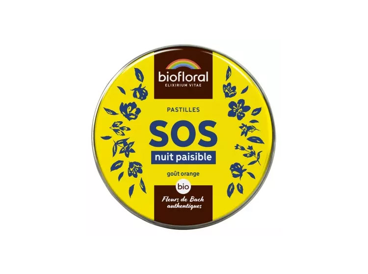 Biofloral Pastilles de secours Nuit paisible BIO - 50g